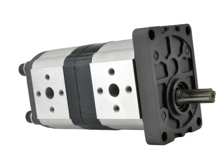 

High pressure hydraulic gear oil pump CBT-E306/308FER2 doulbe pump