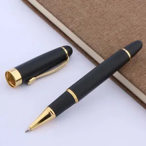 JINHAO 450 матовая черная древесная Золотая Канцтовары для руководителей шариковая ручка