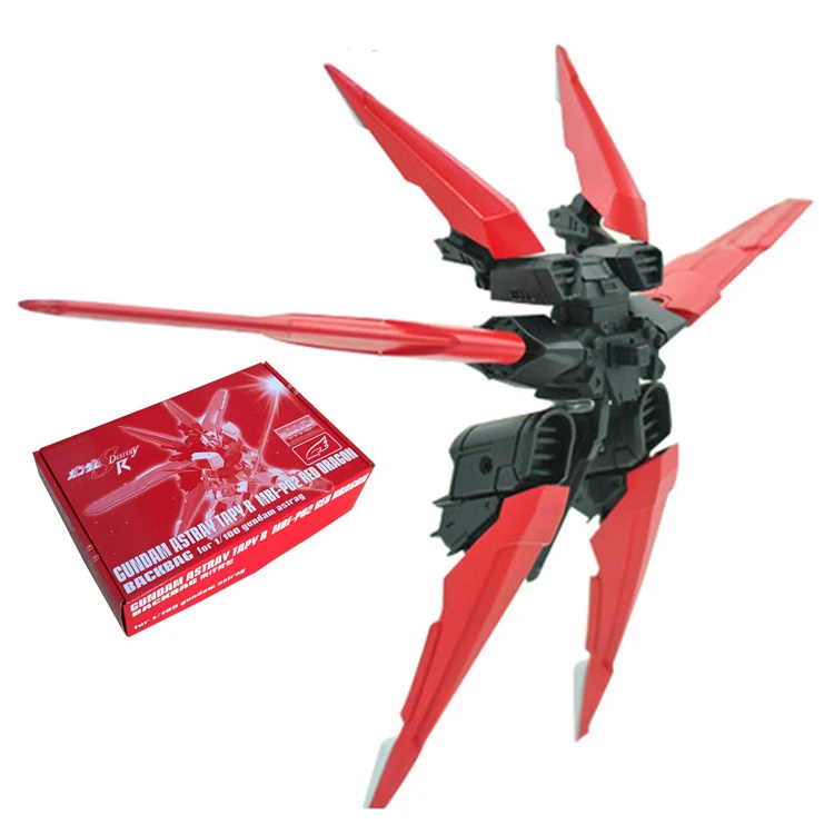 Модель daban Gundam, MG 1/100, сбивающаяся с пути красная ереси, рама, робот Гандам, фигурка, аниме, игрушки, фигурка, подарок - Цвет: Mars backpack