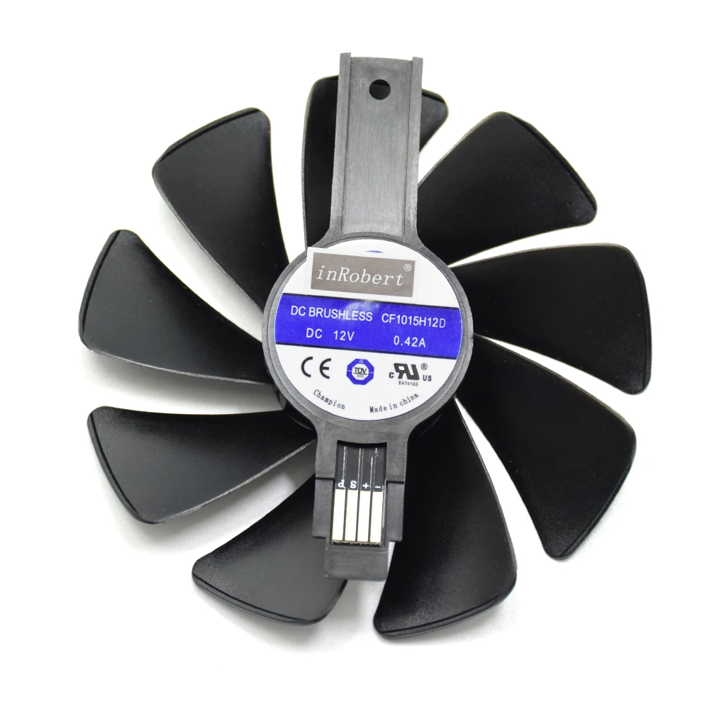 95 мм CF1015H12S CF1015H12D кулер вентилятор Замена для Sapphire NITRO RX480 8G RX 470 4G GDDR5 RX570 RX580 RX Vega64 8 Гб графическая карта