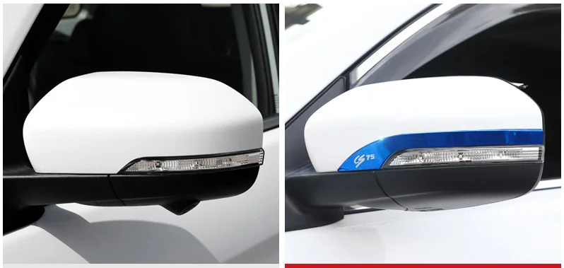 Lsrtw2017 из нержавеющей стали заднего вида планки украшения для changan cs75 cs55