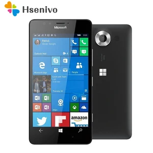 nokia lumia 950 refurbised original nokia lumia 950 3gb32gb singledual sim windows cell phone 4g lte 20mp wifi gps free global shipping