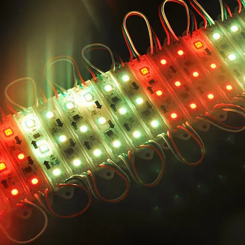 100 шт. WS2811 2811 IC 3 светодиода/шт. 5050 RGB светодиодный пиксельный цифровой модуль
