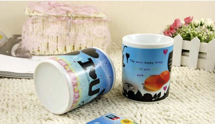 1 шт. чаша для пробуждения меняющая цвет кружка волшебная высококачественная