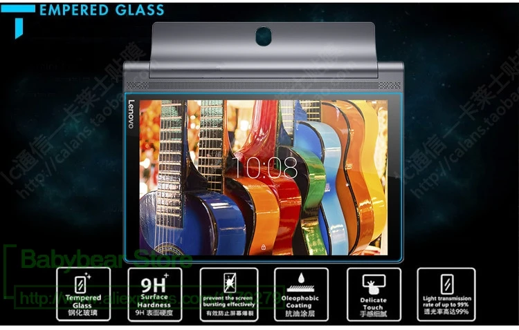 Прозрачная защита для экрана Lenovo Yoga Tab 3 10 3-X50M YT3-X50M YT3-X50F/м X50L X50F 1 дюймов Защитная