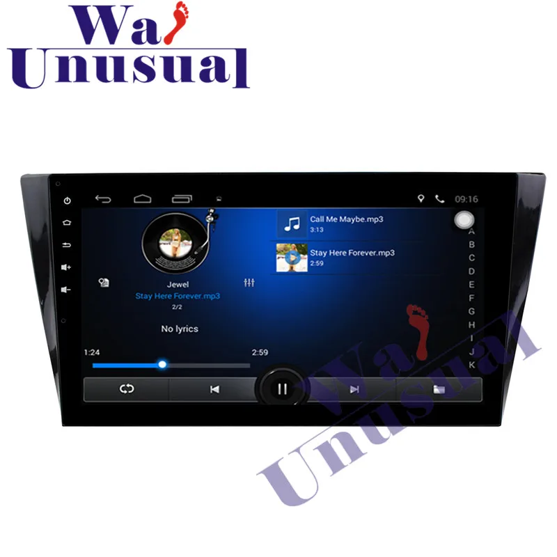 10 1 дюймов Android 6 0 Автомобильный видео плеер Радио стерео для VW Bora 2016 GPS навигация с