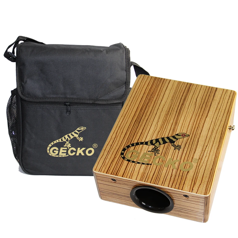 GECKO C 68Z Cajon коробка с барабанной сумкой и ремешком для барабана/перкуссионными