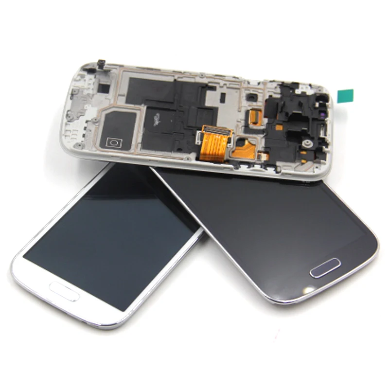 S4 Mini i9190 LCD совместимый для Samsung Galaxy GT-i9195 i9192 ЖК-дисплей дигитайзер + рамка |