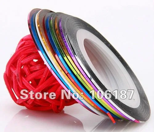 30 шт. лента для дизайна ногтей в рулонах|stickers felt|sticker facesticker stock |