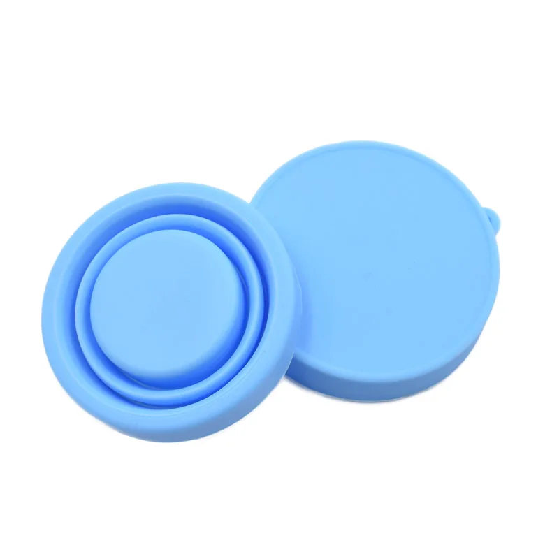 BLUE 1 шт., стерилизатор для менструальных чашек, стерилизатор, чашка для стерилизации, медная чашка, эстерилизатор, менструальная чашка, складная силиконовая чашка, aneercare - Цвет: BLUE