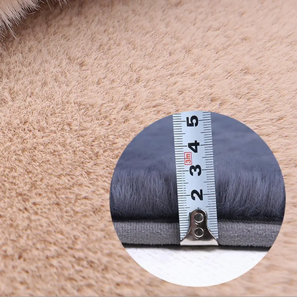 Круглый ковер для гостиной декор из искусственного кроличьего меха спальни