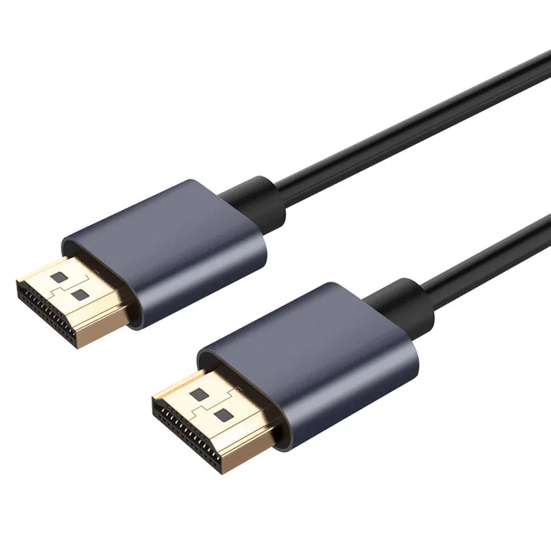 Высокое качество HDMI кабель 4 K x 2 K HDMI V2.0 штекер папа-папа дополнительный 0,5 м 1 м 1,5 м 2 м позолоченный HDMI Cabo провода для Apple ТВ PS4 ноутбук