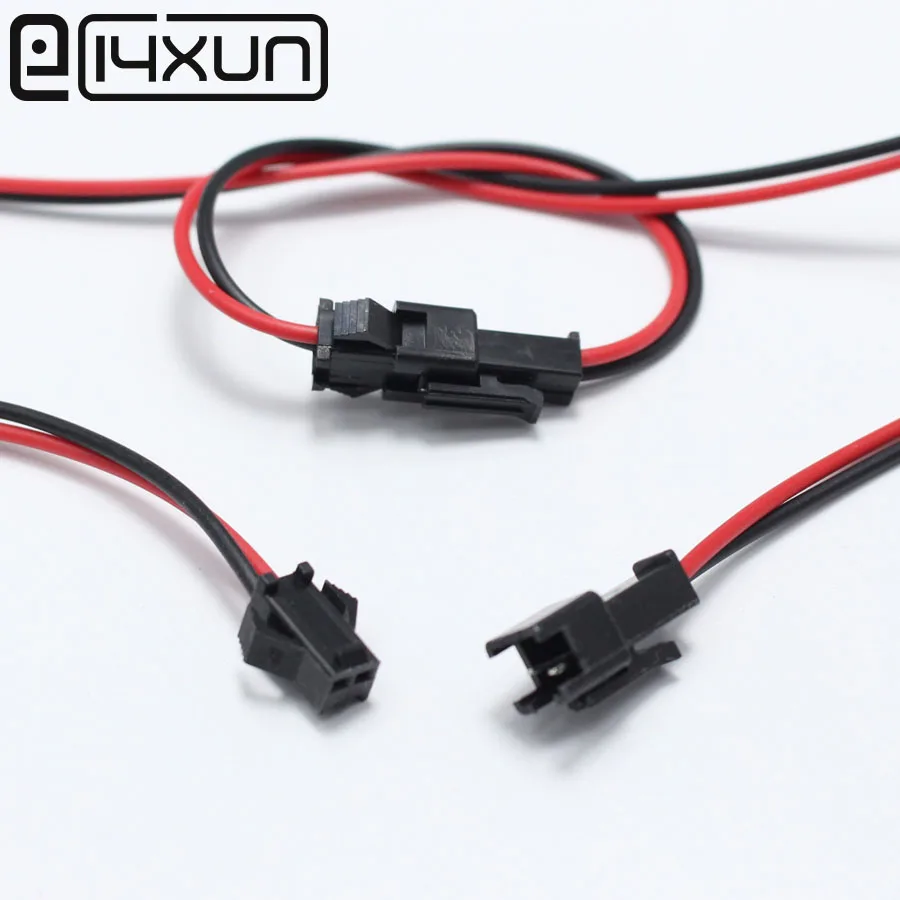 EClyxun 10 пара/лот SM2.54 SM 2 54 мм P контактный штекер гнездо разъем с проводным кабелем
