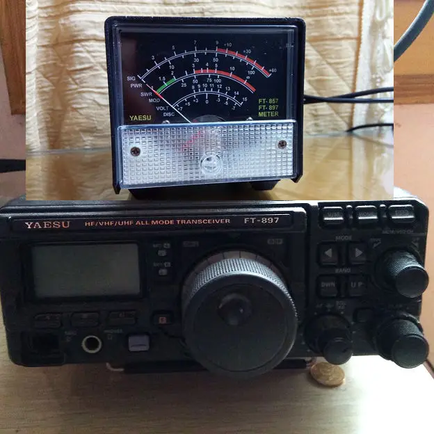 Дополнительный внешний тестер S/SWR/измеритель мощности для YAESU FT 857D/FT 897D FT857 897
