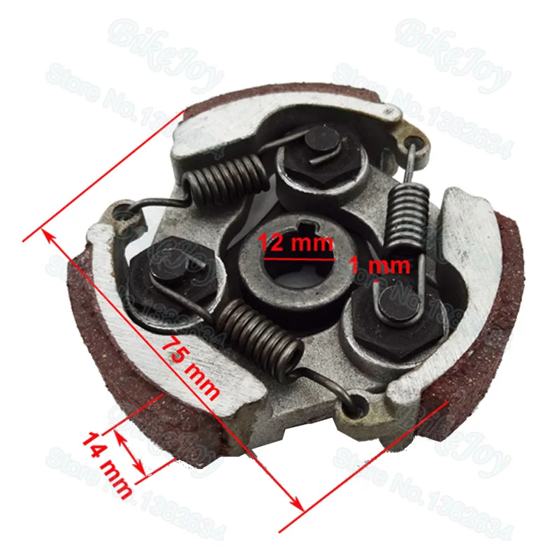 Pocket Bike Clutch Aluminum Alloy For 47cc 49cc Gas Minimoto Mini Dirt Crosser Quad ATV Motorcycle Motocross | Автомобили и