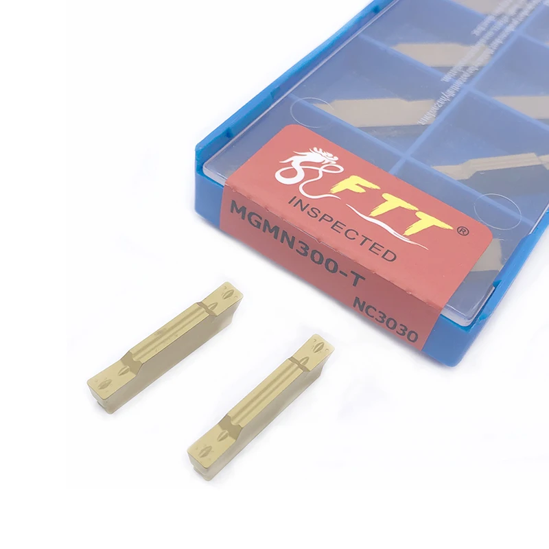 

High quality grooving carbide inserts MGMN300 T NC3030 lathe tools turning tool Parting