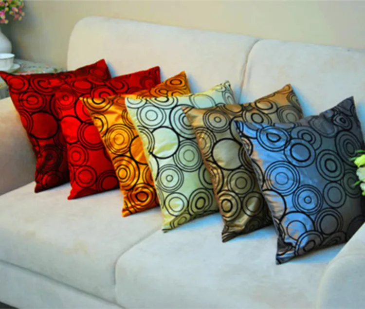 Наволочка бордовая винно красная Φ 45x45|red pillow covers|decorative coverspillows decorative covers |