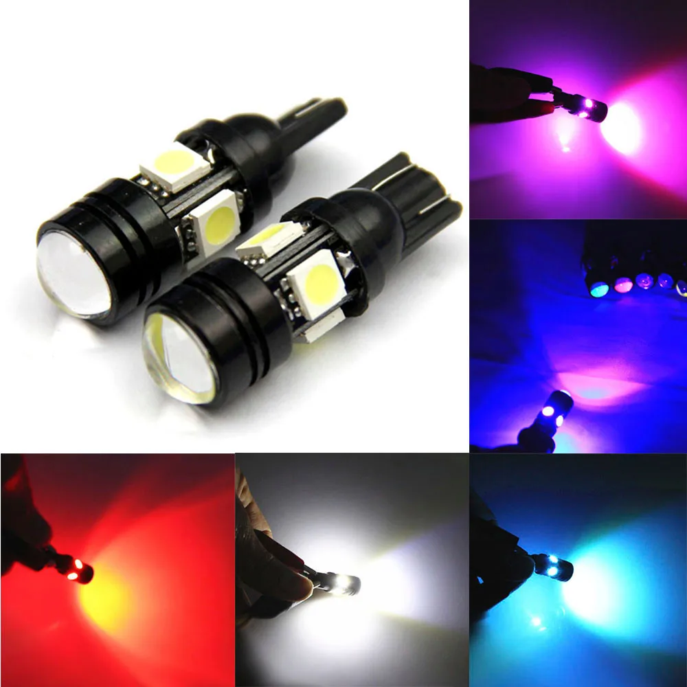 2 шт. Универсальный Автомобильный T10 4smd светодиодный W5W mulitfunction сигнала поворота
