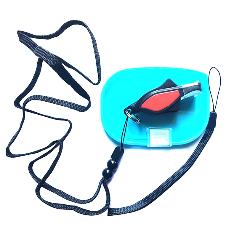 1 шт. спортивный как большой звуковой свисток цветной пластмассовый