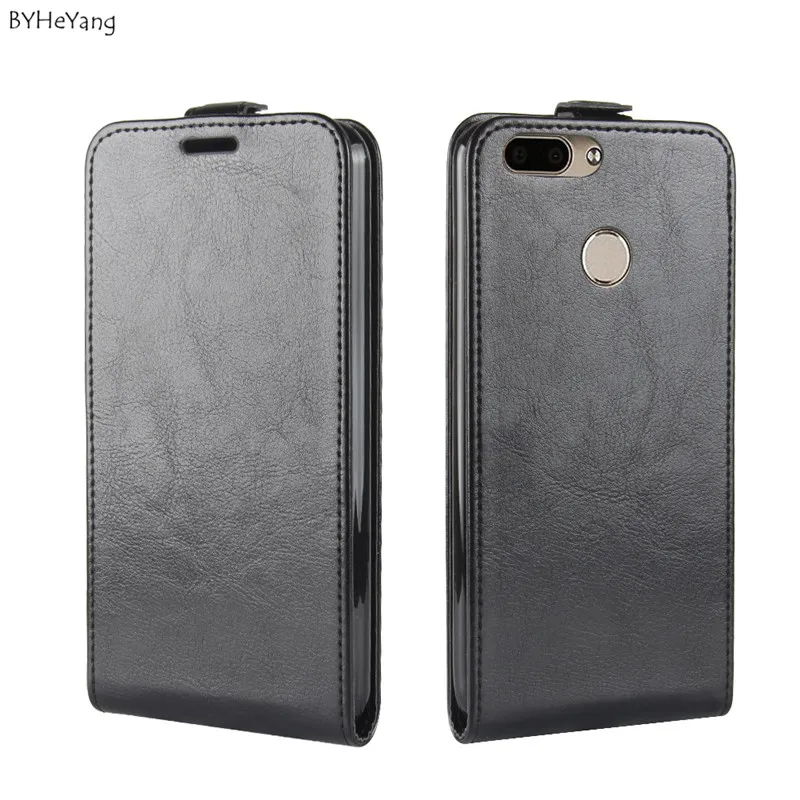 BYHeYang Flip Case for Oukitel U20 Plus 5.5inch PU Leather Retro Cover Magnetic cases case Business phones | Мобильные телефоны и