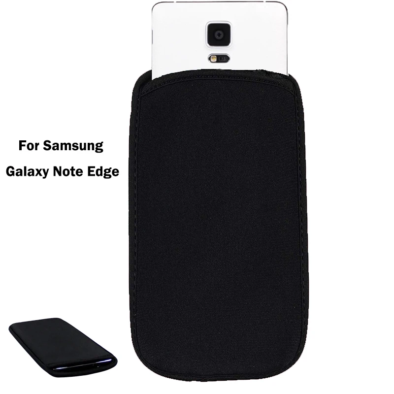 Гибкий неопреновый защитный черный чехол для samsung Galaxy Note Edge N915FY N915G N915D эластичные