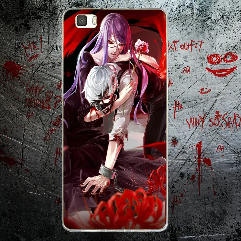 Tokyo Ghouls аниме для Huawei P8 P9 P10 P20 Mate 10 Pro Y5 Y6 II Y7 Honor 6X7X9 Lite чехол Мягкий ТПУ силиконовый