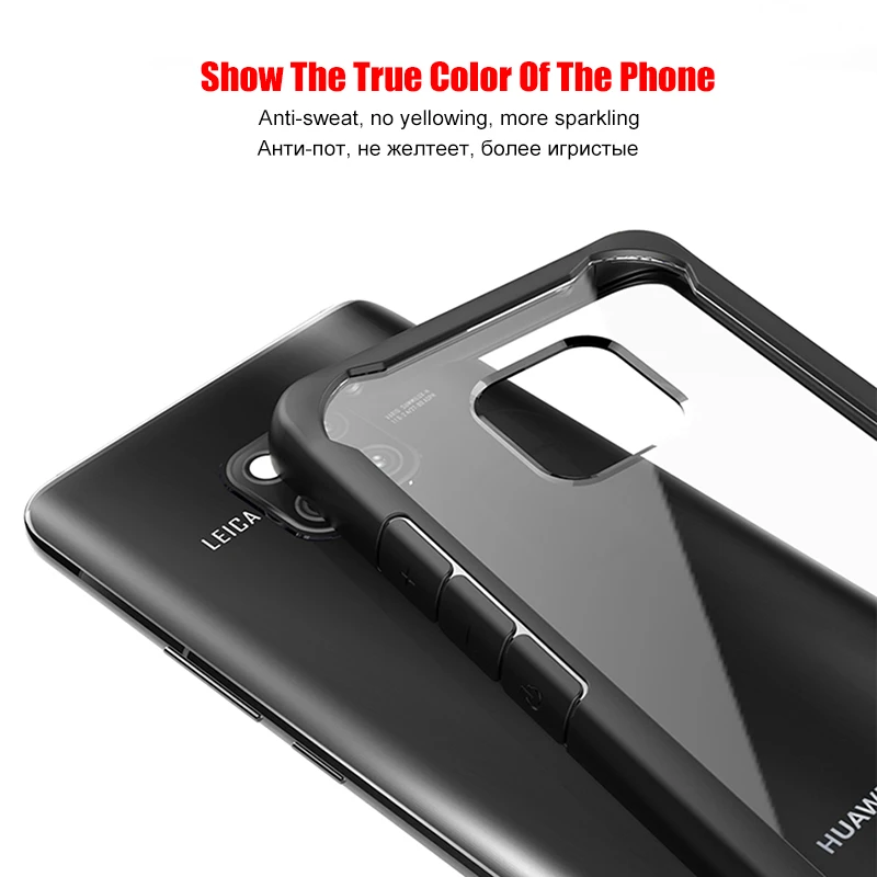 LuckGuard для Huawei Mate 20 10 Pro Чехол оригинальный противоударный силиконовый чехол Lite