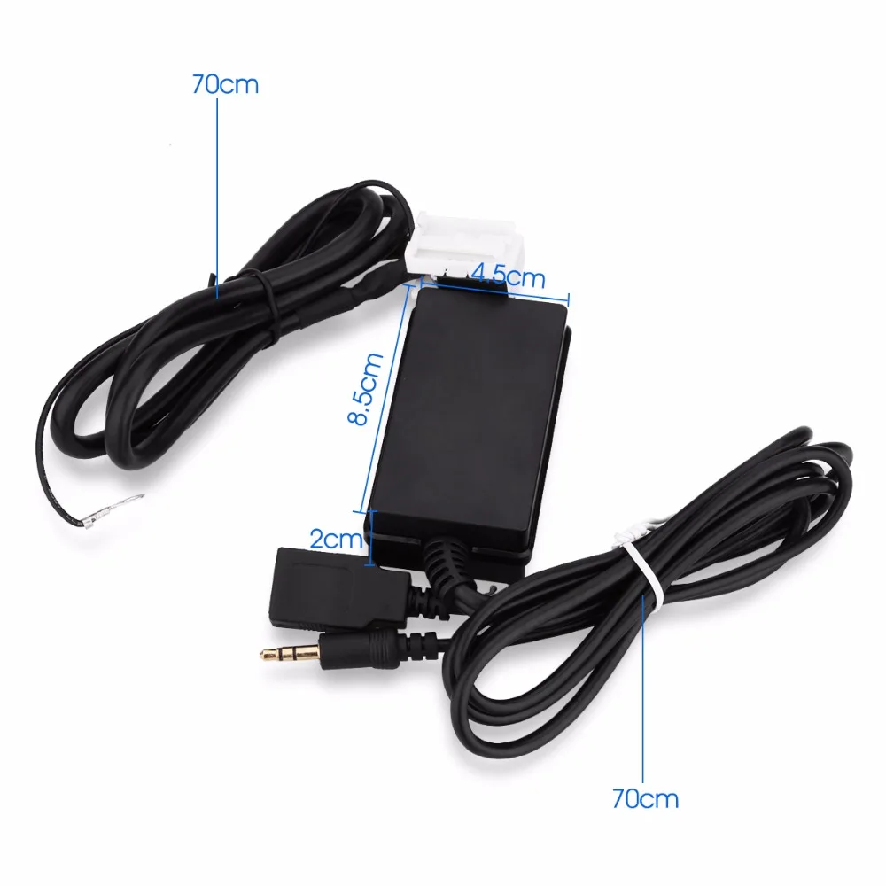 12Pin Автомобильный USB Интерфейс адаптер MP3 аудио AUX USB SD MP3/WMA декодер плеер CD Changer Для некоторых конкретных автомобилей свяжитесь с продавцом