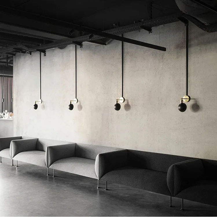 Настенный светильник с вращающейся головкой креативная настенная лампа для