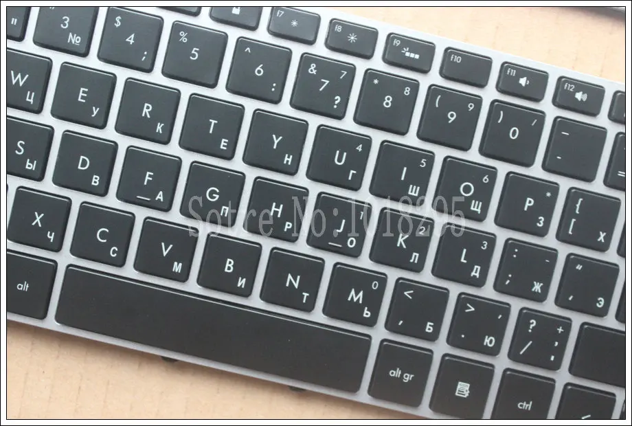 NEW RU Russian keyboard for HP ProBook 5330 5330M with silver frame backlit MODEL F11 Laptop | Компьютеры и офис