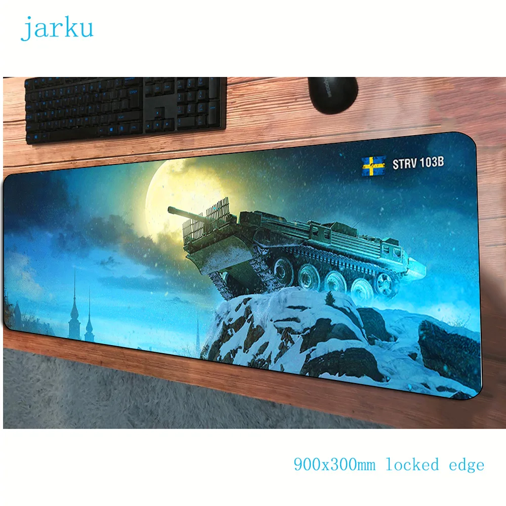 900x300x3 мм коврик для мыши World of tanks игровой геймер Коврик компьютер блокированный