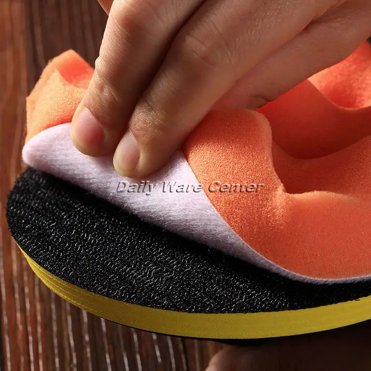 7 шт. 5 дюймовая Автомобильная полировальная губка для мытья автомобиля