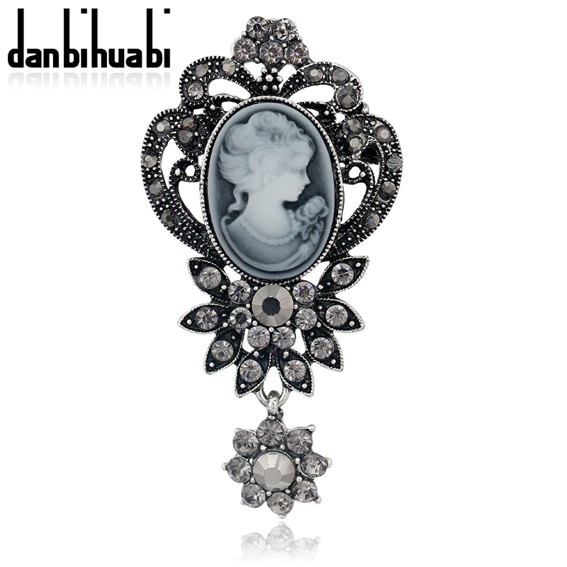 Модная старинная Золотая и серебряная брошь на булавке Женские Ювелирные