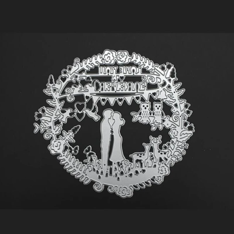 Металлические Вырубные штампы YINISE для оформления свадебной бумаги | Дом и сад