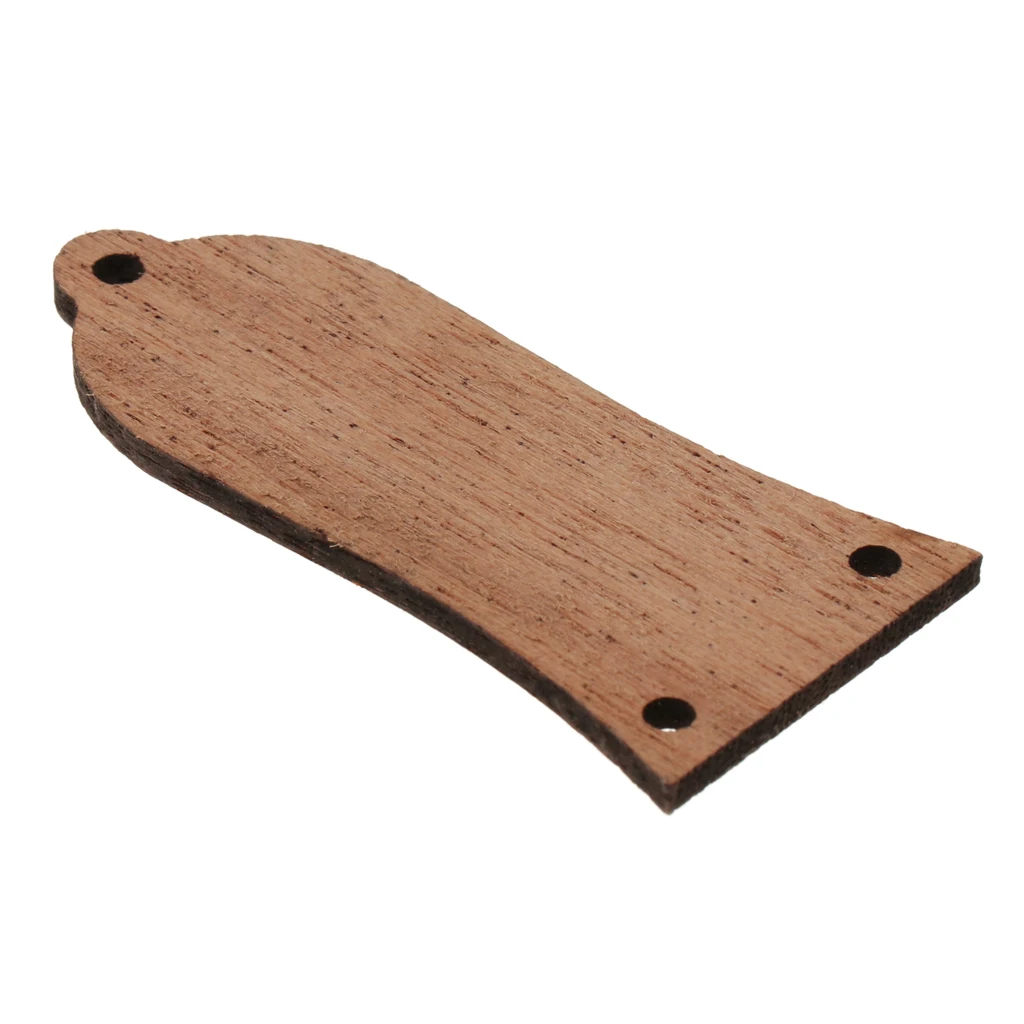 Electric Guitar Truss Rod Cover 2/3 Holes DIY Part Rosewood/Mahogany Bell Shape Accessories | Спорт и развлечения