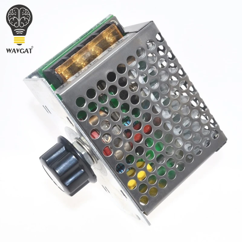 Профессиональные регуляторы напряжения 4000 Вт 220 В высокая мощность SCR контроллер