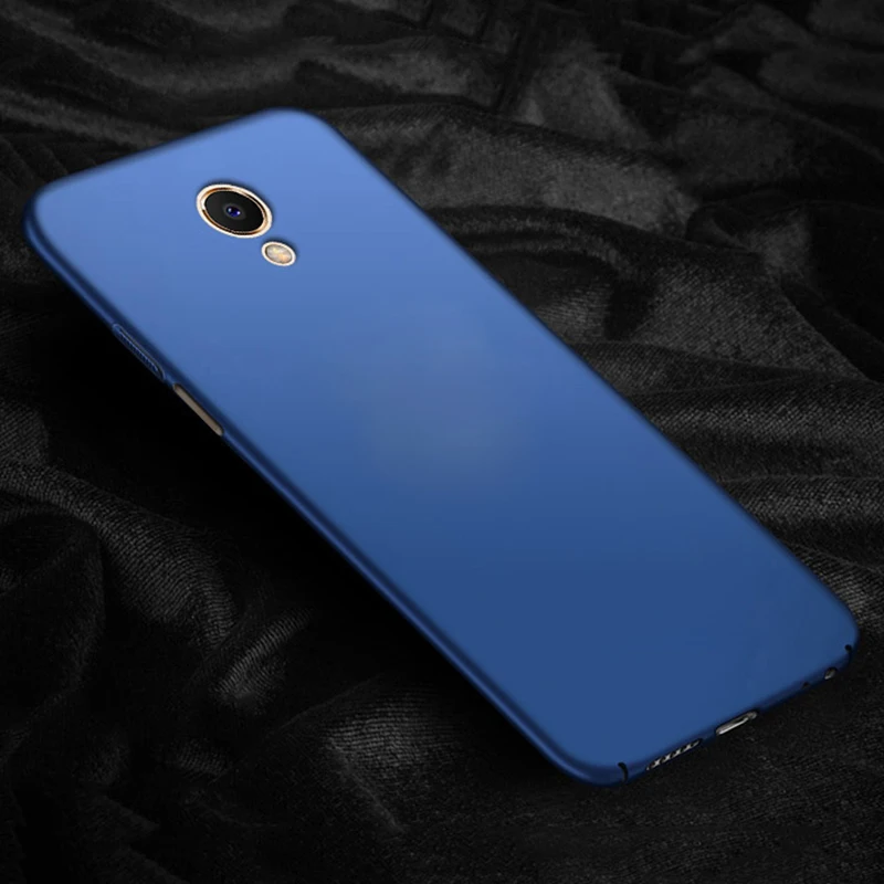 MAKAVO для Meizu M6s чехол 360 Защита Тонкая матовая жесткая задняя крышка из ПК Mblu S6 чехлы