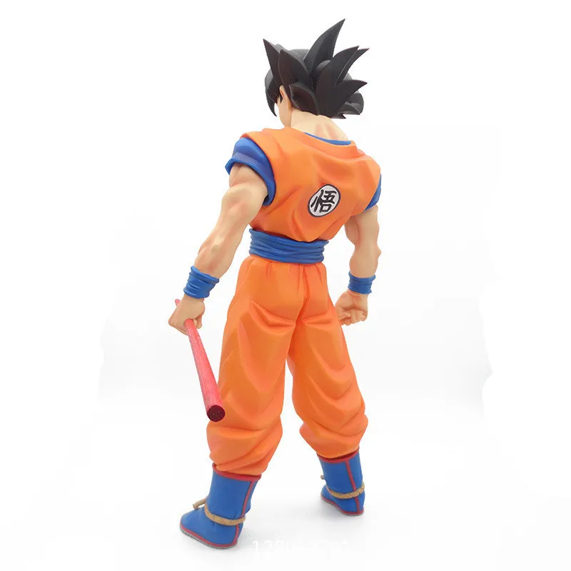 43 см аниме Dragon Ball Z Son Goku Saiyan Giant Goku Виниловая фигурка Коллекционная модель игрушки 17 дюймов коробка Q536