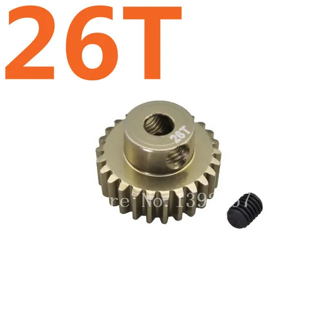 Двигатель Sakura Alloy 7075 с жестким покрытием 48P шестеренка 18T 20T 22T 24T 26T 28T для