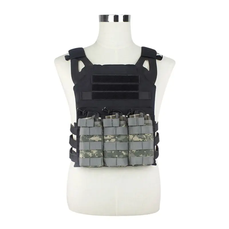 Тактический MOLLE тройной с открытым верхом подсумок быстро AK AR M4 FAMAS барсетка для Пейнтбол