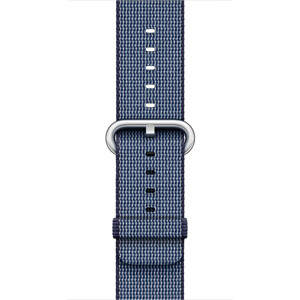 Midnight Blue URVOI тканый нейлоновый ремешок для apple watch серии 3 2 1 прочный ремешок для iwatch удобная ткань-как чувствовать себя Новая серия - Цвет ремешка: Midnight Blue