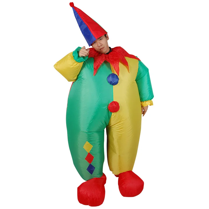 Burlesque костюм клоуна для косплея надувной вечевечерние НКИ Взрослый карнавал