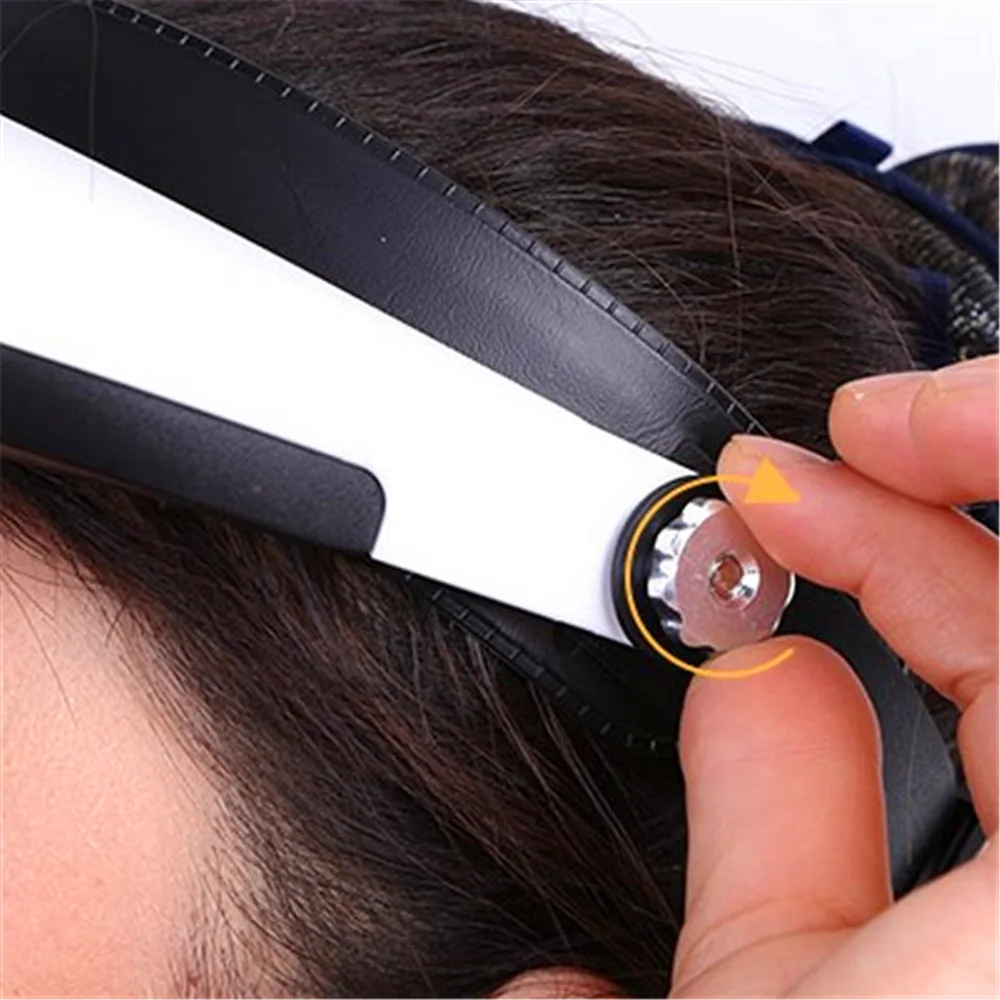 1 PC Head-mounted Magnifier 2 LED 5x 10x Reading Prptect Eyesight HD Maintenance of Mobile Phones Watches Repair | Инструменты