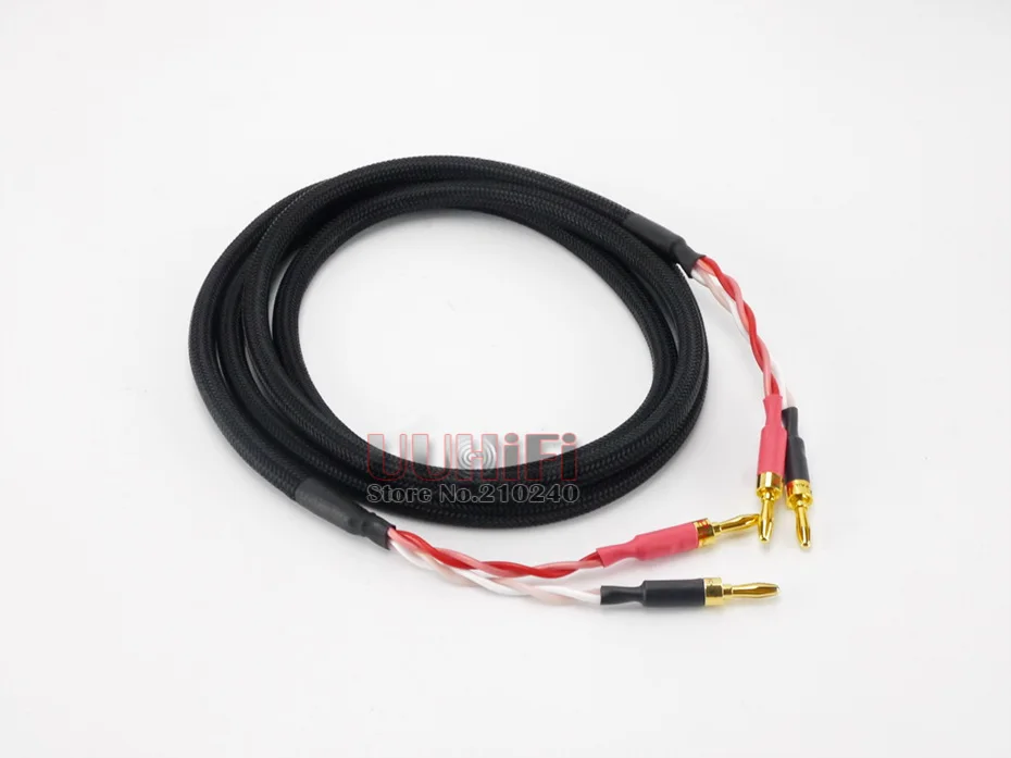 Рекомендую! Высокое качество Hi Fi банановый кабель для колонок/Canare DIY Аудио