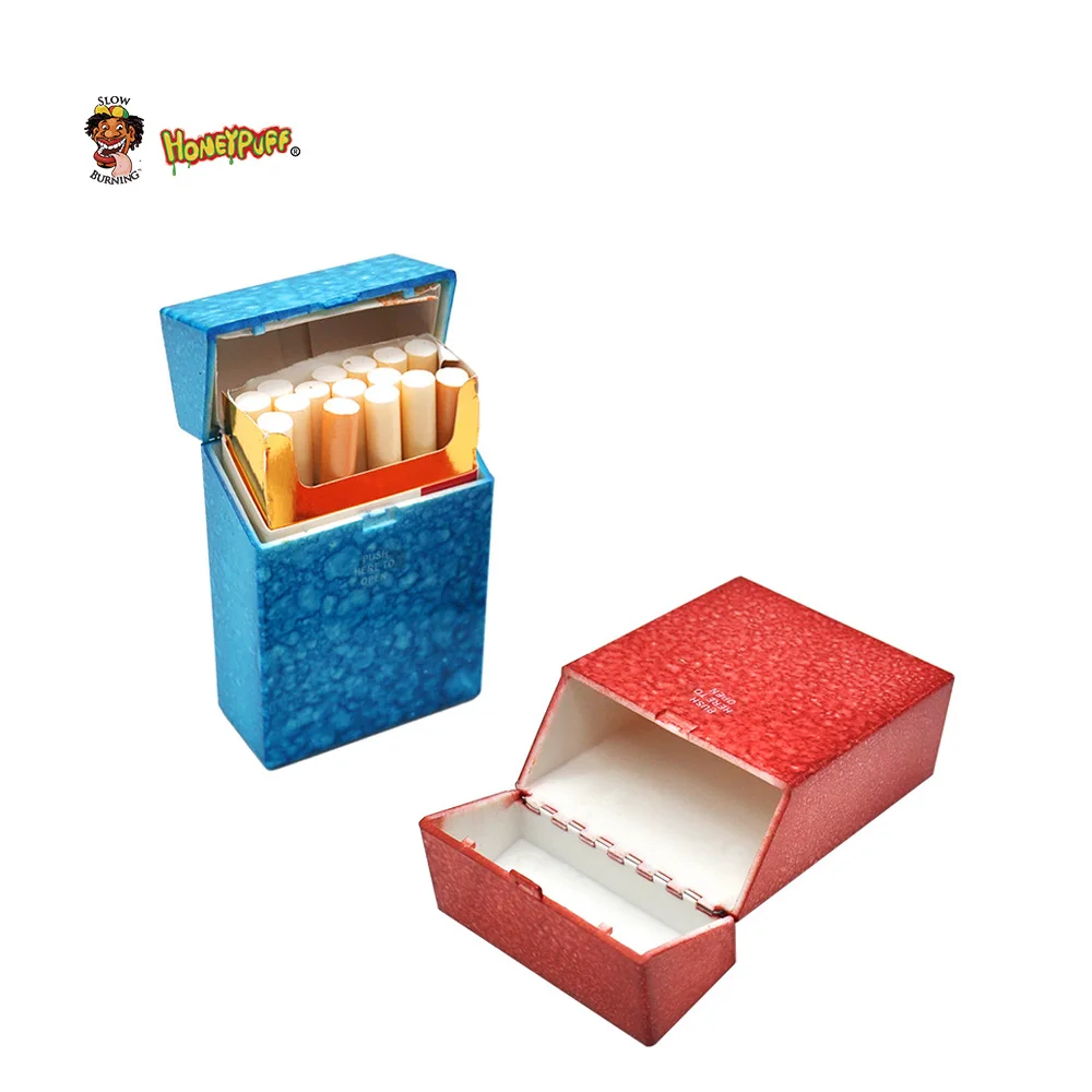 HONEYPUFF пластиковый чехол для хранения сигарет 87 мм * 55 22 обычных Чехол-держатель