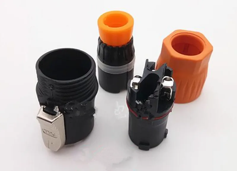 5sets Audio LED3 core audio power plug socket speaker waterproof 3 NAC3FCA input | Обустройство дома