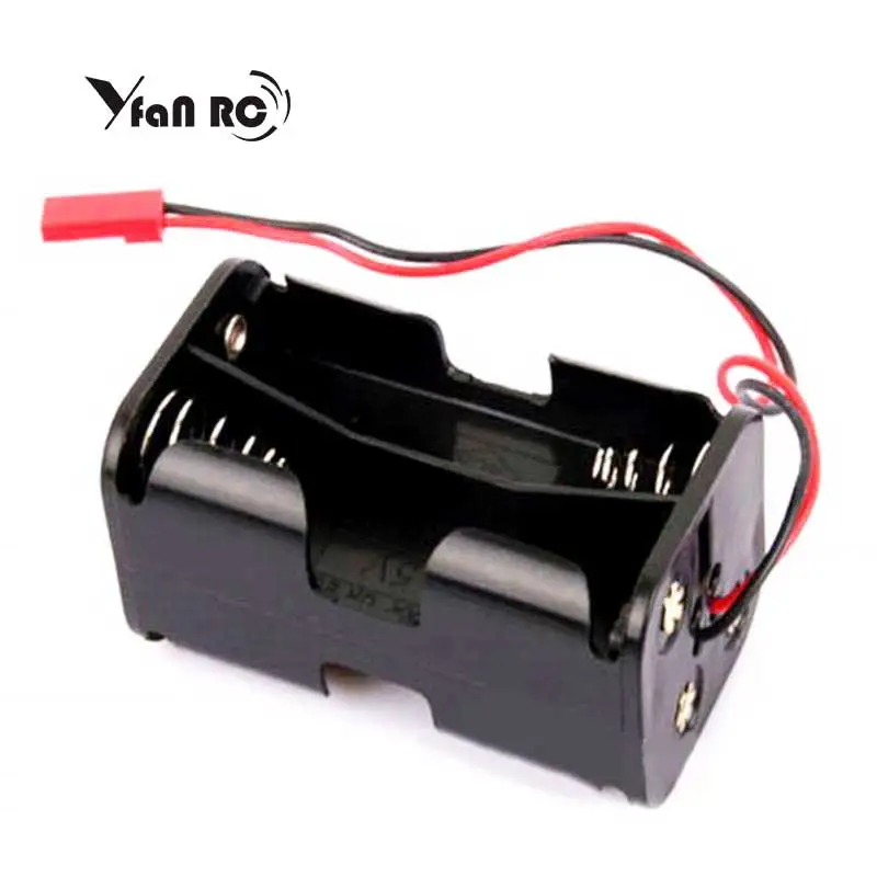 Коробка для батарей приемника Yfan RC NEW HOT SALES на 4 батарейки АА для моделей HSP масштабов 1/8 и 1/10.