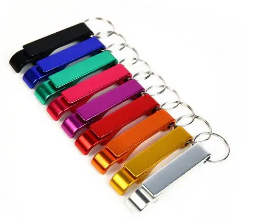 Оптовая Продажа 1000 шт. мини бутылка из алюминиевого сплава для бутылок брелок