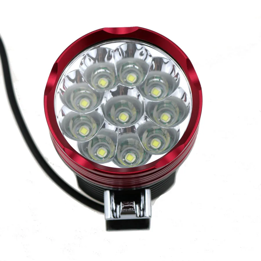 8,4 в 20000 люмен 10T6 велосипедный светодиодный светильник bicicleta 10x CREE XM-L T6 светодиодный велосипедный светильник для горного велосипеда 3 режима переключения
