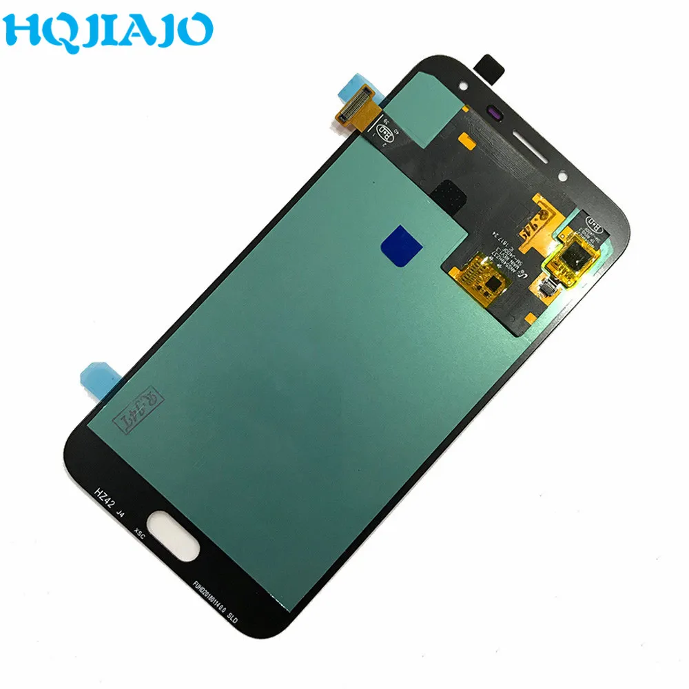 Super AMOLED ЖК-экран для Samsung J400 ЖК-дисплей дигитайзер сенсорного экрана Galaxy J4 J400F J400G в